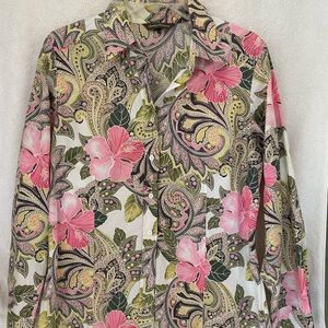 Tommy Bahama Multicolor Paisley Shirt